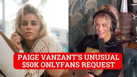 paige vanzant onlyfans nude|Paige VanZant admits she has become a nudist after posting。